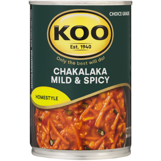 KOO Chakalaka Mild and Spicy, 410g