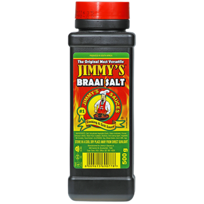 Jimmy's Braai Salt (500 g) from South Africa - AubergineFoods.com