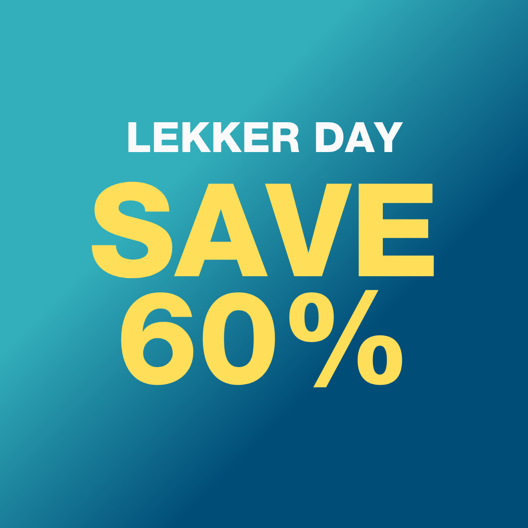ITEMS UP TO 60% OFF | LEKKER DAY 2025 ⬇️