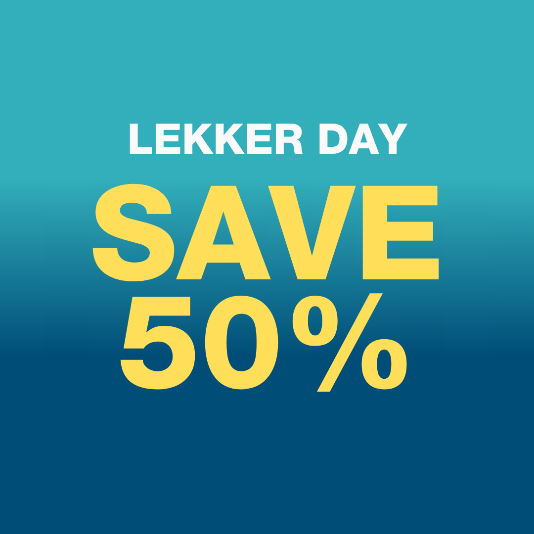 ITEMS UP TO 50% OFF | LEKKER DAY 2025 ⬇️