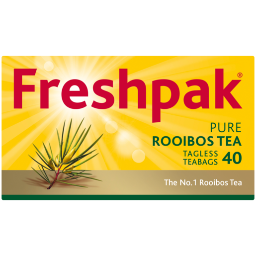 FreshPak Rooibos Tea, 40 bags