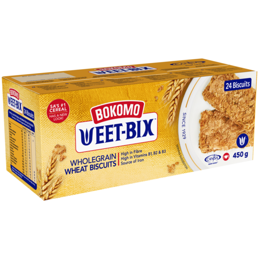 Bokomo Weet-Bix Wholegrain Wheat Biscuits, 450g