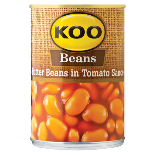KOO Butter Beans in Tomato Sauce, 410g