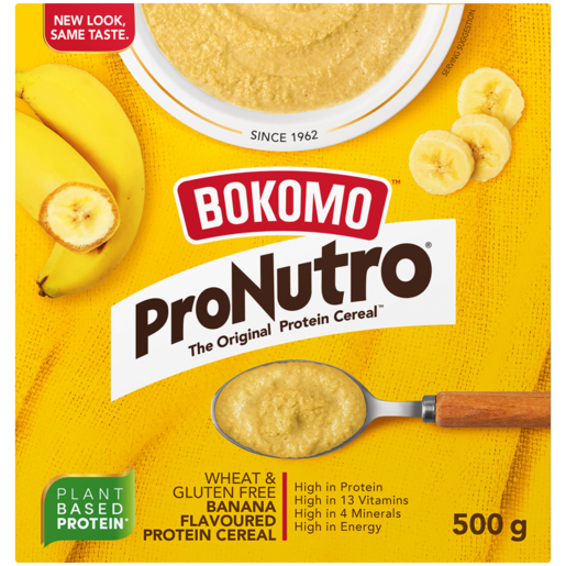 Bokomo ProNutro Wheat Free Banana, 500g