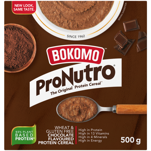 Bokomo Pronutro Wheat Free Chocolate, 500g