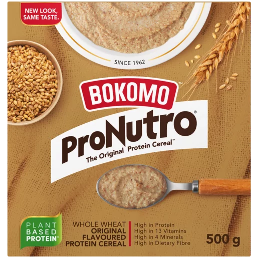 Bokomo ProNutro Whole Wheat Original, 500g