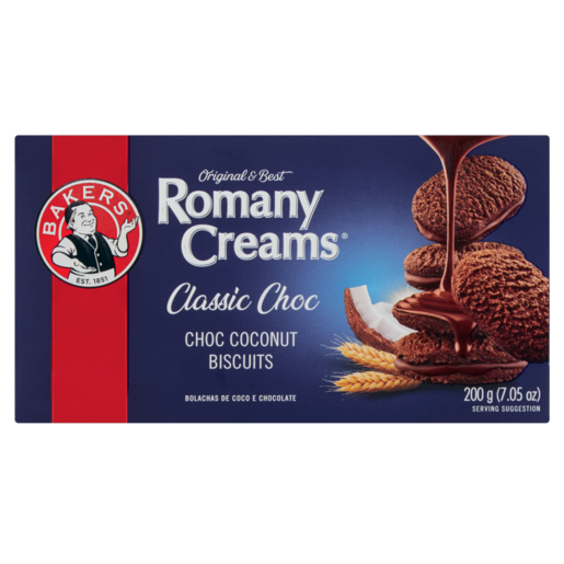Bakers Romany Creams Classic Choc, 200g