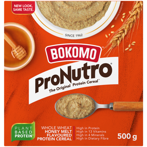 (Expired) Bokomo Pronutro Whole Wheat Honeymelt, 500g