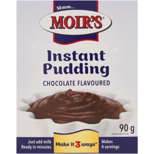 (Expired) Moirs Instant Chocolate Flavour Pudding, 90g