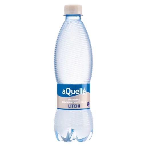 (Expired) aQuellé Litchi Flavoured Sparkling Water 500ml