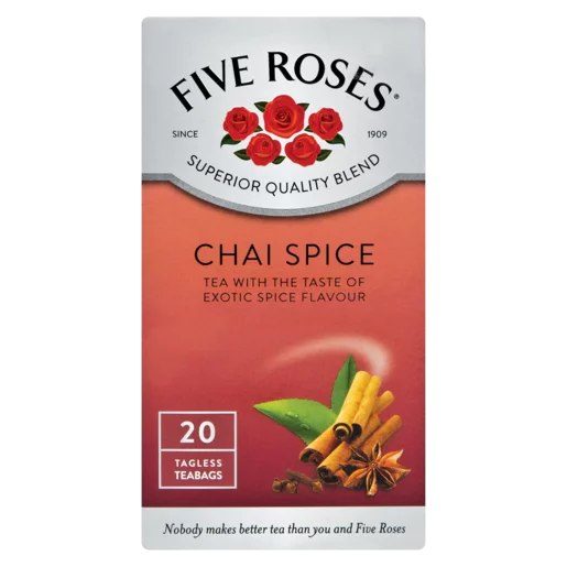 (Expired) Five Roses Chai Spice Teabags 20 Pack