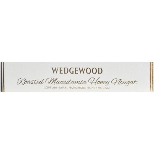 Wedgewood Handmade Macadamia Honey Nougat Bar 100g