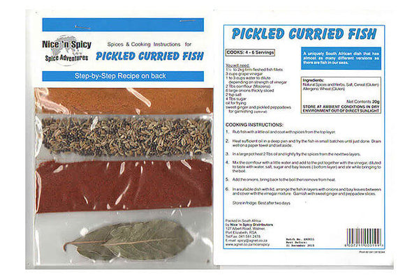 Nice n' Spicy Pickled Curry Fish, 20g