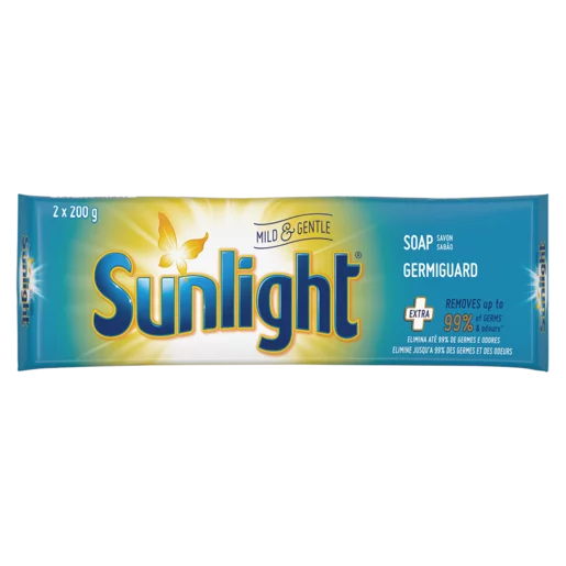 Sunlight Germiguard Laundry Soap 2 x 200g