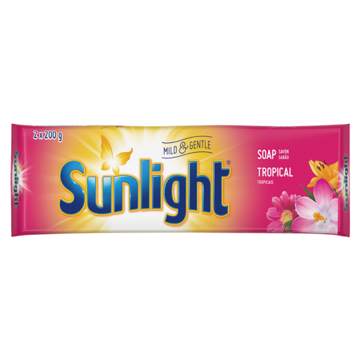 Sunlight Tropical Laundry Soap 2 x 200g