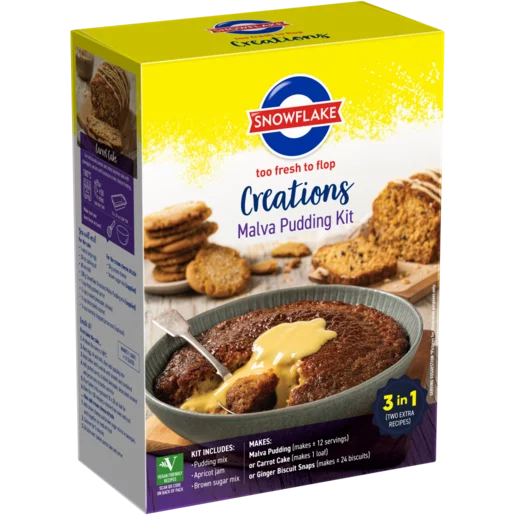 Snowflake Creations Malva Pudding Kit 400g