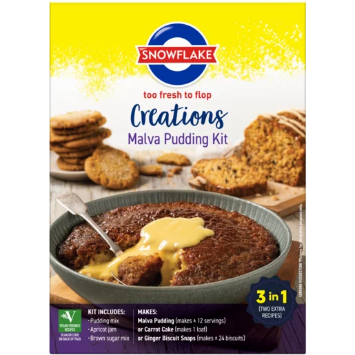 Snowflake Creations Malva Pudding Kit 400g