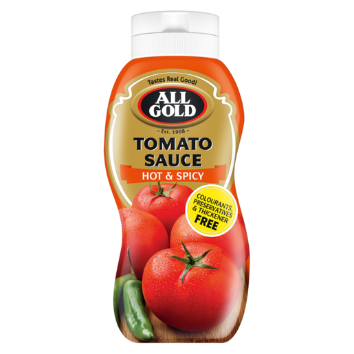All Gold Tomato Hot & Spicy Sauce