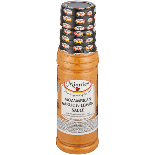 Minnies Mozambican Garlic & Lemon 250ml