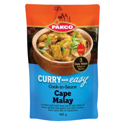 Pakco Butter Malay Curry Cook-In-Sauce 400g