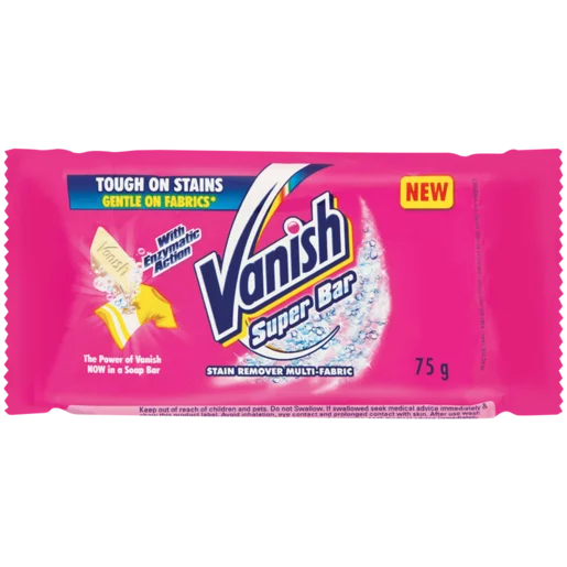 Vanish Super Bar Stain Remover 75g