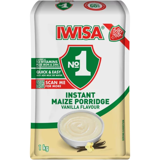 (Expired) Iwisa No.1 Vanilla Flavoured Instant Breakfast Porridge 1kg