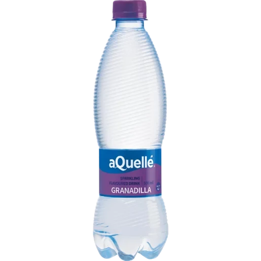 Aquelle Granadilla Flavoured Sparkling Water 500ml
