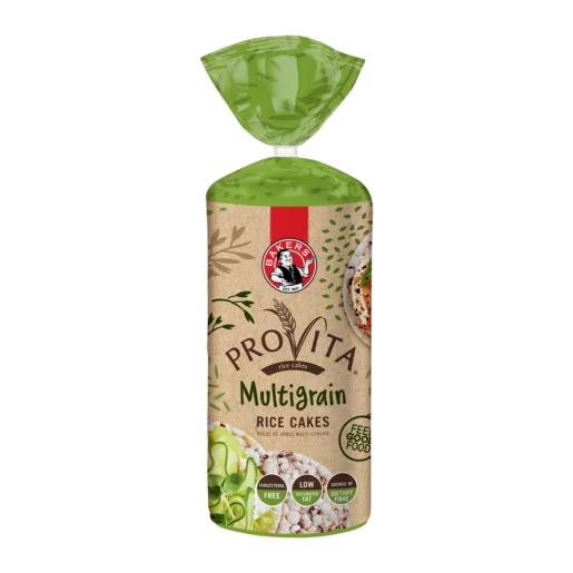 (Expired) Bakers Provita Multigrain Rice Cakes, 100g