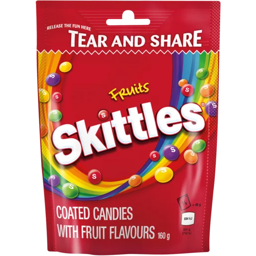 Skittles Fruits Sweets 160g