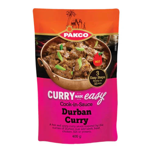 Pakco Durban Curry Cook-In-Sauce 400g