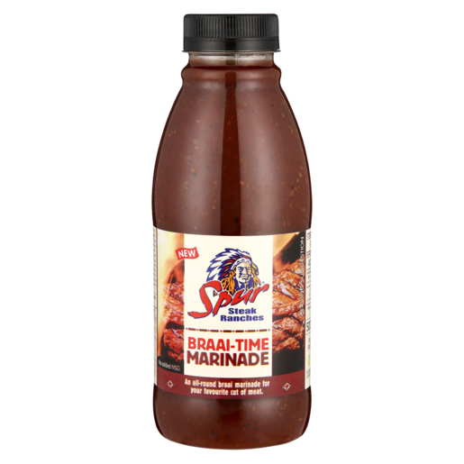 Spur Braai-Time Marinade Bottle 500ml