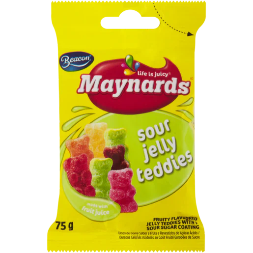 Maynards Sour Jelly Babies 75g