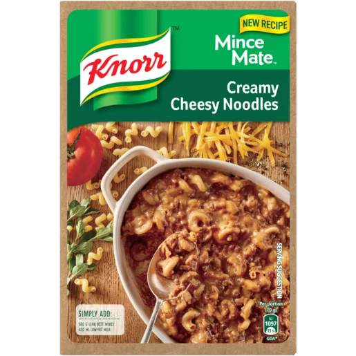 Knorr Creamy Cheesy Noodles Mince Mate 280g
