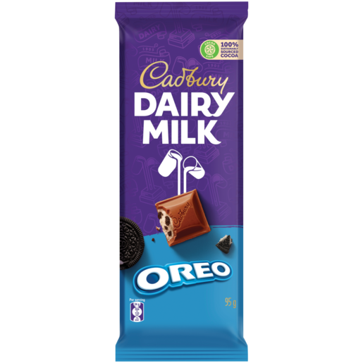 (Expired) Cadbury Dairy Milk Oreo Chocolate Slab 95g