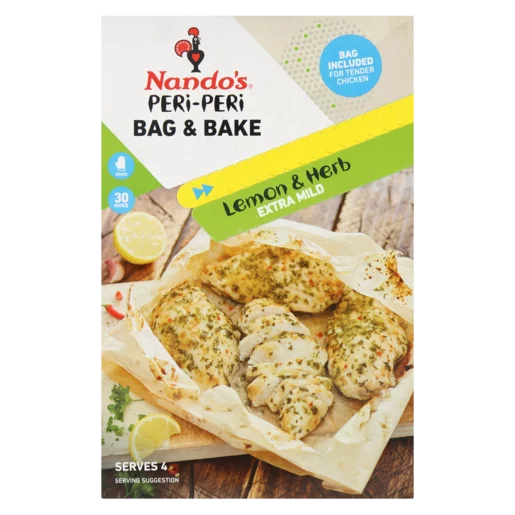 Nando's Peri-Peri Bag & Bake Lemon & Herb, 20g