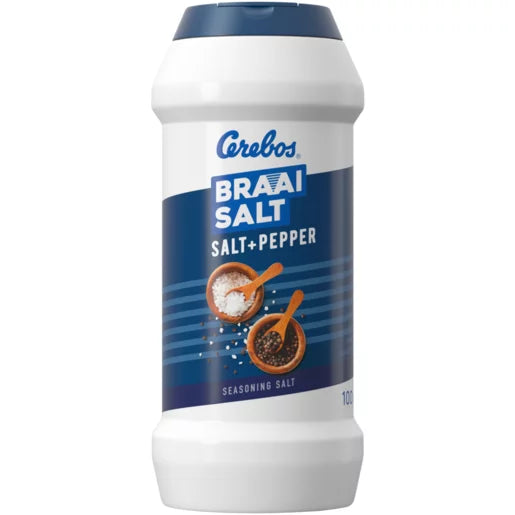 Cerebos Braai Salt Salt + Pepper 100g