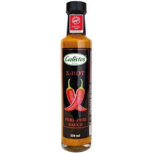 Calisto's Extra Hot Peri Peri Sauce, 250ml