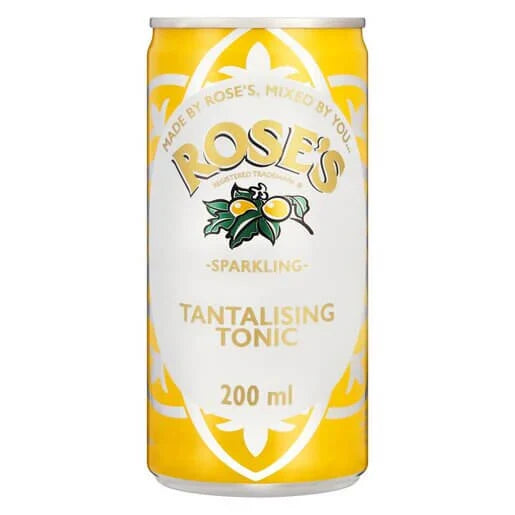 Rose's Tantalising Tonic Can 200ml
