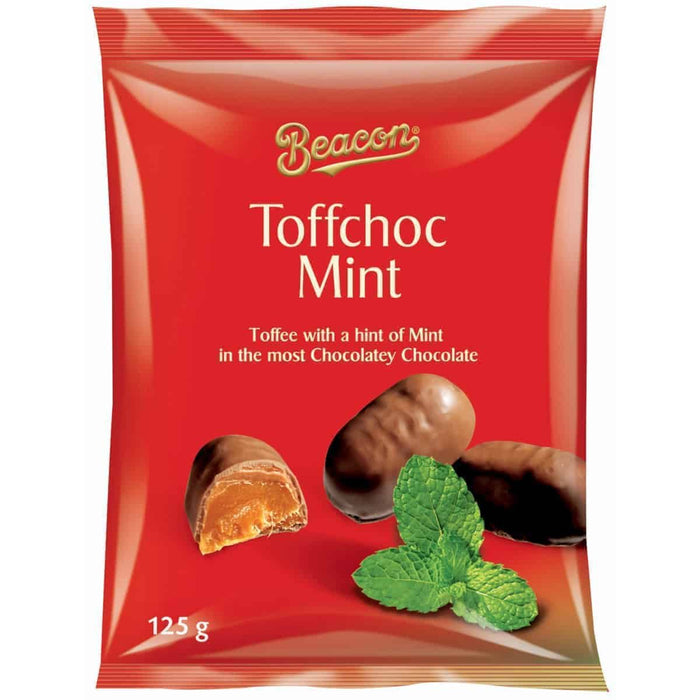 Beacon Toffchoc Mint Toffee 125g
