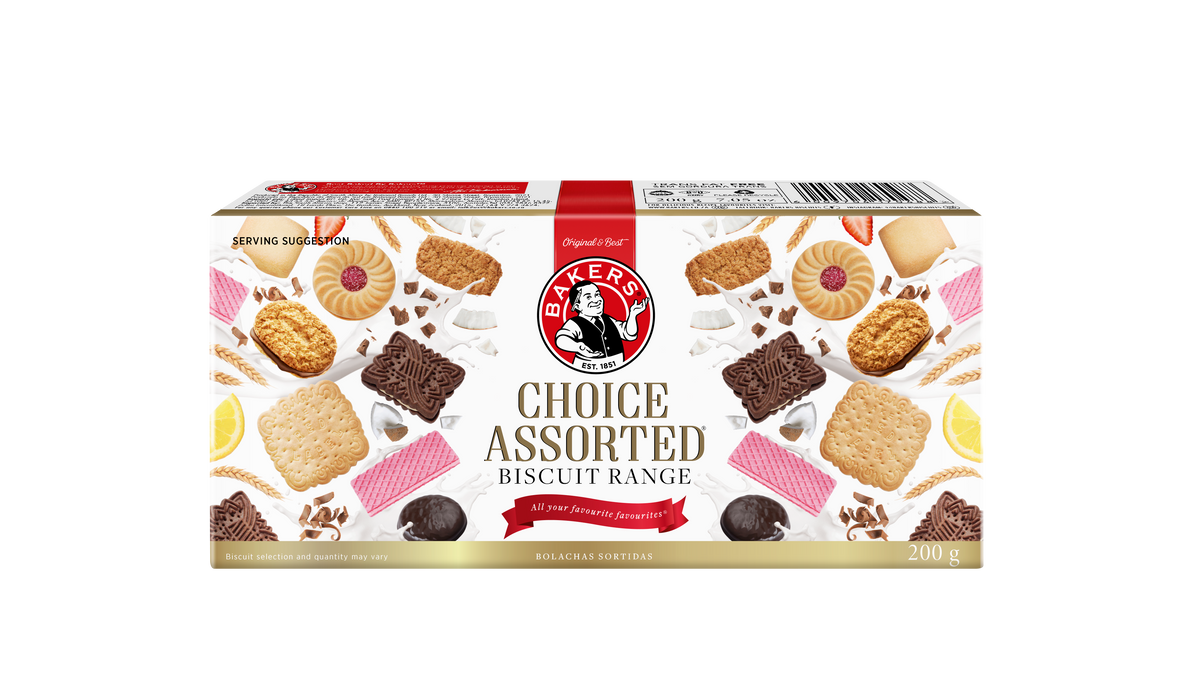Bakers Choice Assorted Biscuits, 200g