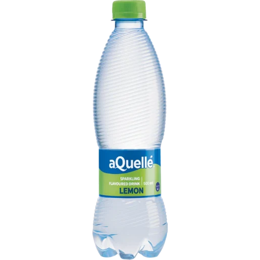 (Expired) Aquelle Lemon Flavoured Sparkling Water 500ml
