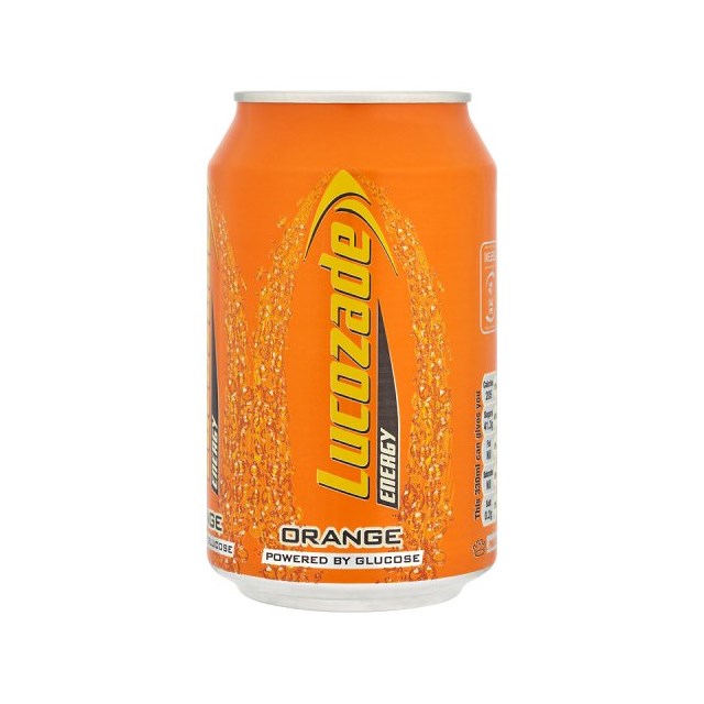 Lucozade Orange Cans 330ml