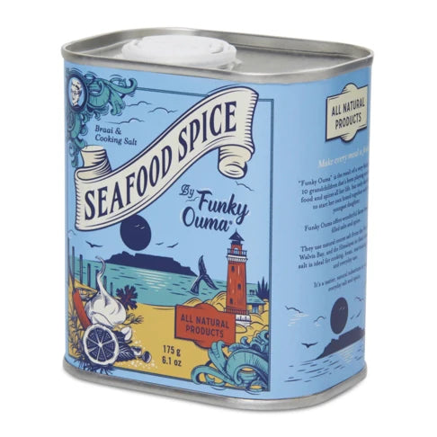 Funky Ouma Seafood Rub, 175g