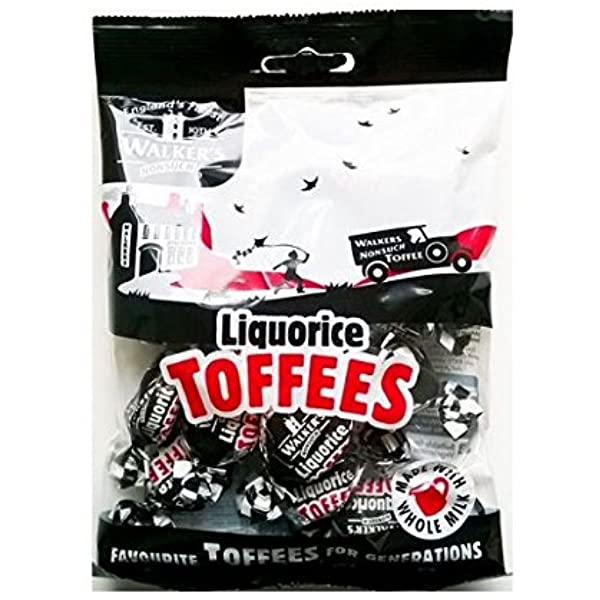 Walkers Toffee Bag Liquorice (150g)