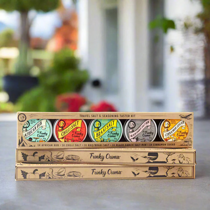 Funky Ouma Spice Braai & BBQ Spice 5 Piece Set, 110g