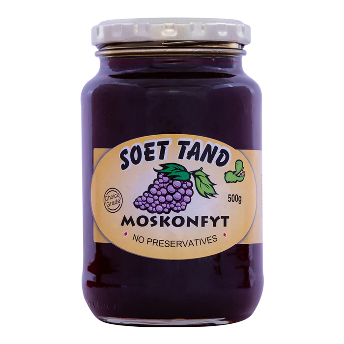 Soet Tand Moskonfyt, 500g