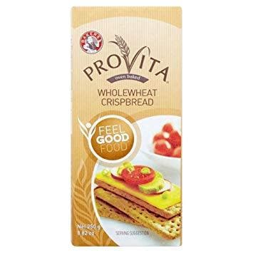 Bakers Provita Whole Wheat Crispbread, 250g