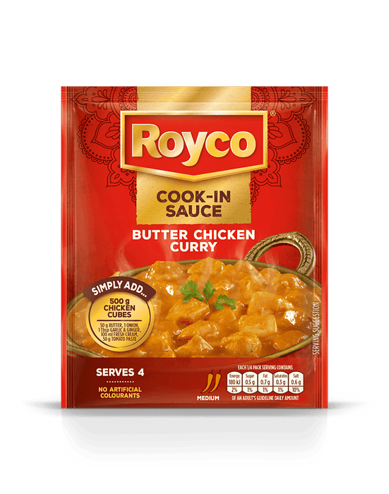 Royco Butter Chicken Curry Cook-In-Sauce 50g