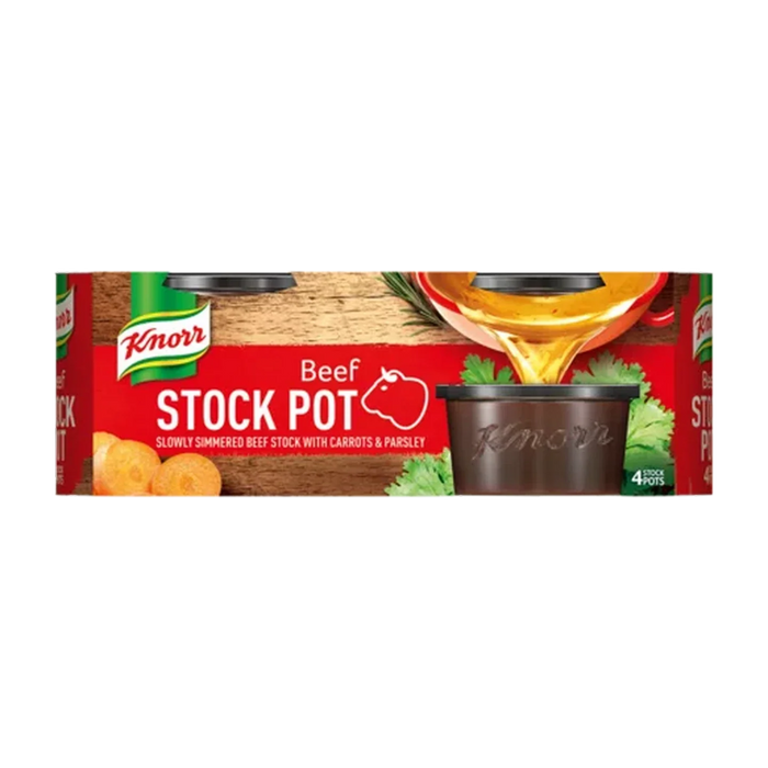 Knorr Beef Stock Pot, 4x28g