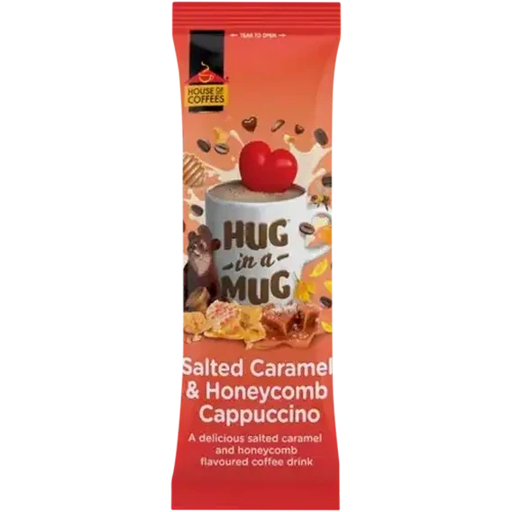 Hug In A Mug Salted Caramel & Honeycomb Cappuccino 24g